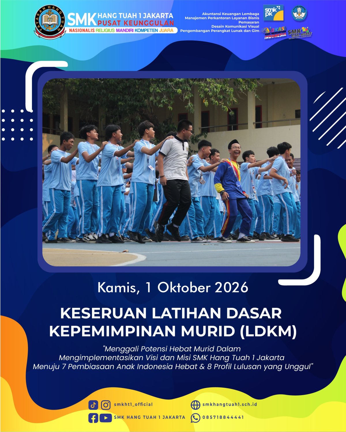 KESERUAN DAN KEBERSAMAAN DI LDKM 2026! 🤝🔥