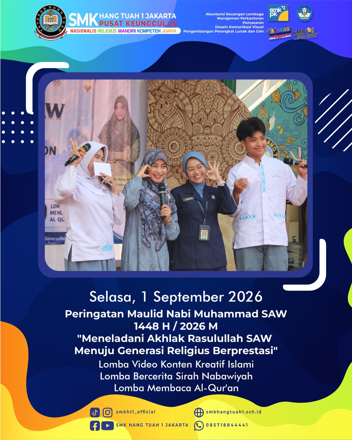 ✨ PRAMUDA & ISLAMI: PERINGATAN MAULID NABI MUHAMMAD SAW 1448 H / 2026 M 🕌💖