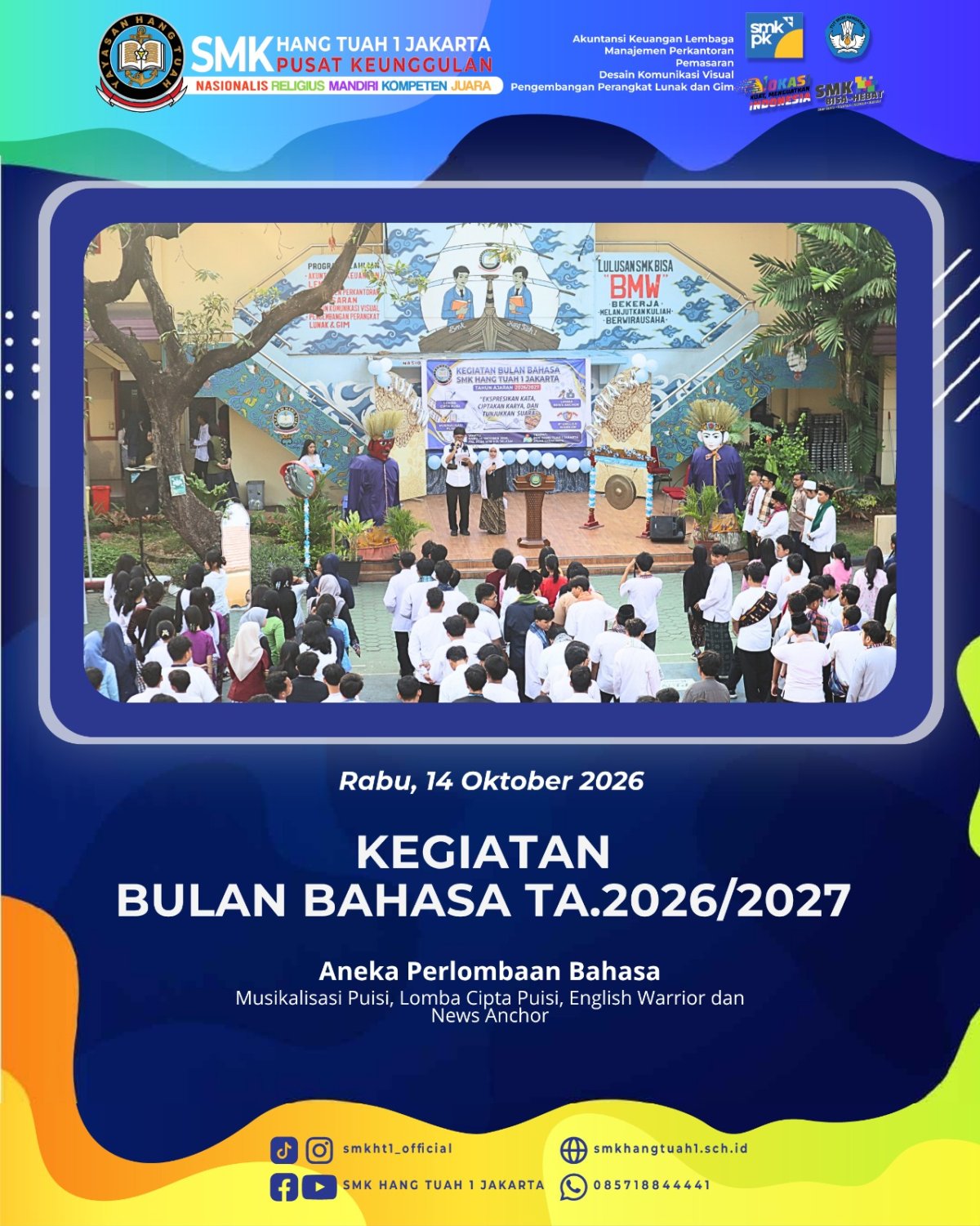 EKSPRESIKAN KATA, CIPTAKAN KARYA, DAN TUNJUKKAN SUARA! 🎤📚✨